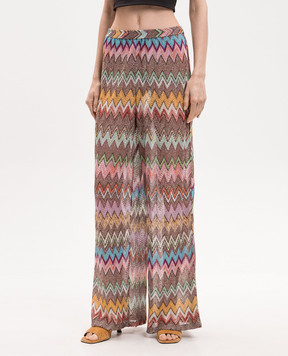 Missoni Штани в брендовий візерунок з люрексом MC25SI01BR014K