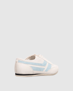 Tom Ford Білі замшеві кросівки Brook J1595ICL128N