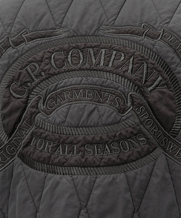 C.P. Company Зелена куртка з вишивкою логотипа MOW239A110745G зображення 5