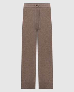 Max Mara Weekend Бежевые штаны ZINCO из шерсти и кашемира WKDZINCO