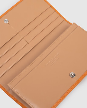 Gianni Chiarini Коричневий шкіряний гаманець з логотипом PF5041TKL