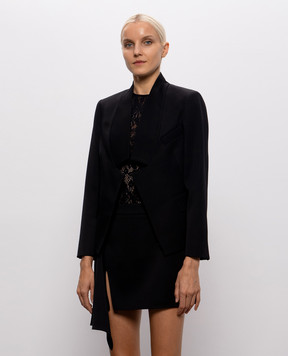 Givenchy Черный жакет из шерсти BW30RB167D