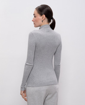 Peserico Сірий гольф в рубчик S06851J005669