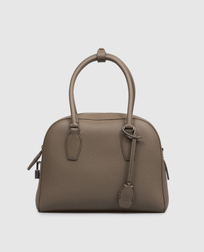 The Row Коричневая кожаная сумка-тоут India 10.00 W1734L129