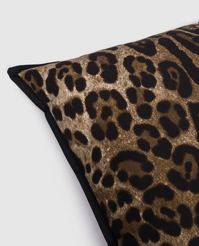 Dolce&Gabbana Подушка декоративна  в леопардовий принт TCE001TCAA6