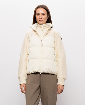 Parajumpers Пухова куртка кольору айворі Saboga 26WPWHYLV32