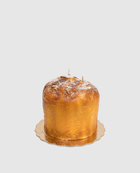 Cereria Introna Свічка у формі панеттоне зі скибочкою 2310