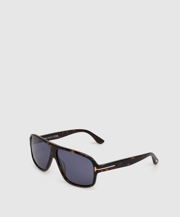 Tom Ford Коричневі сонцезахисні окуляри WILLIAM FT1335 зображення 3