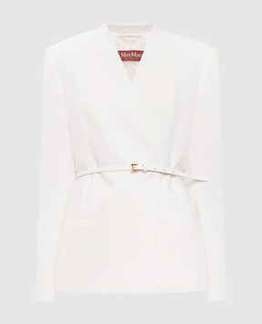 Max Mara Белый жакет QUINOA MSTQUINOA
