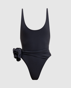 Magda Butrym Серый купальник с аппликацией SWIMSUIT01801526