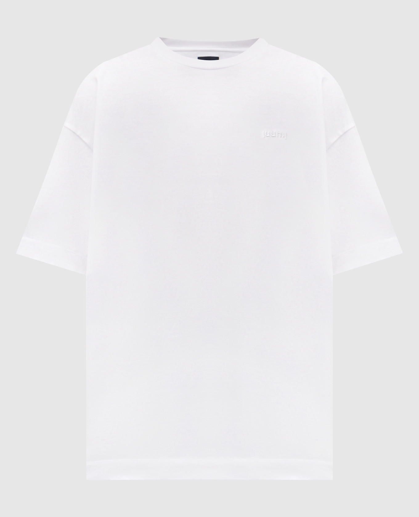 White T-shirt with branded print Juun.j