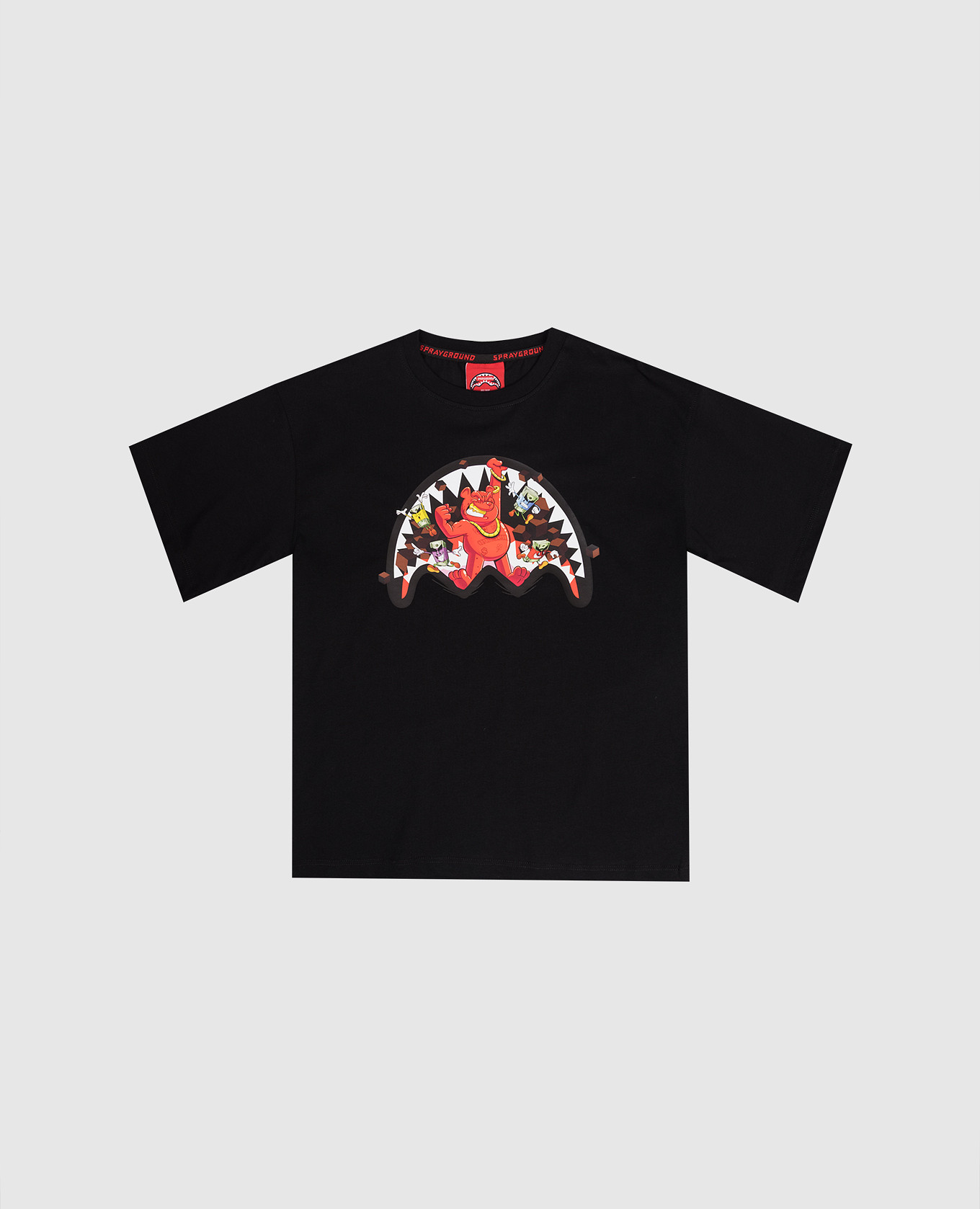 

Детская черная футболка Get Out Bear, Черный, Футболки