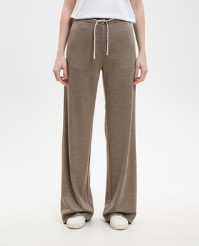 Marco Pescarolo Бежевые спортивные штаны Fency FENCYD53Y19