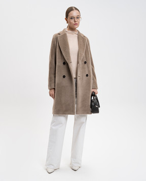 Max Mara Бежевий светр Umile з вовною UMILE