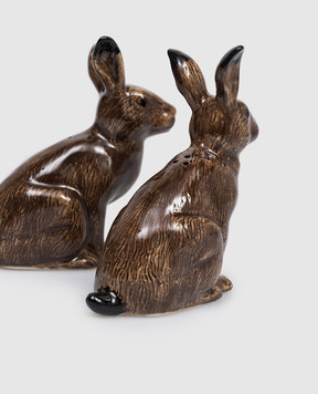 Quail Ceramics Коричневый керамический набор для специй Hare 1350