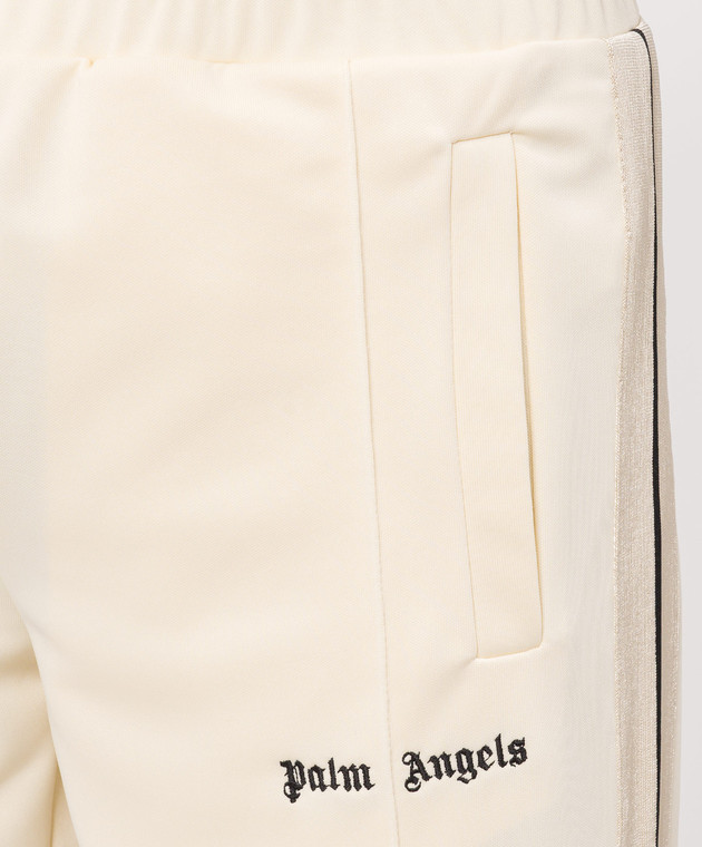 Palm Angels Спортивні штани кольору айворі PMCJ020S26FAB001 зображення 4