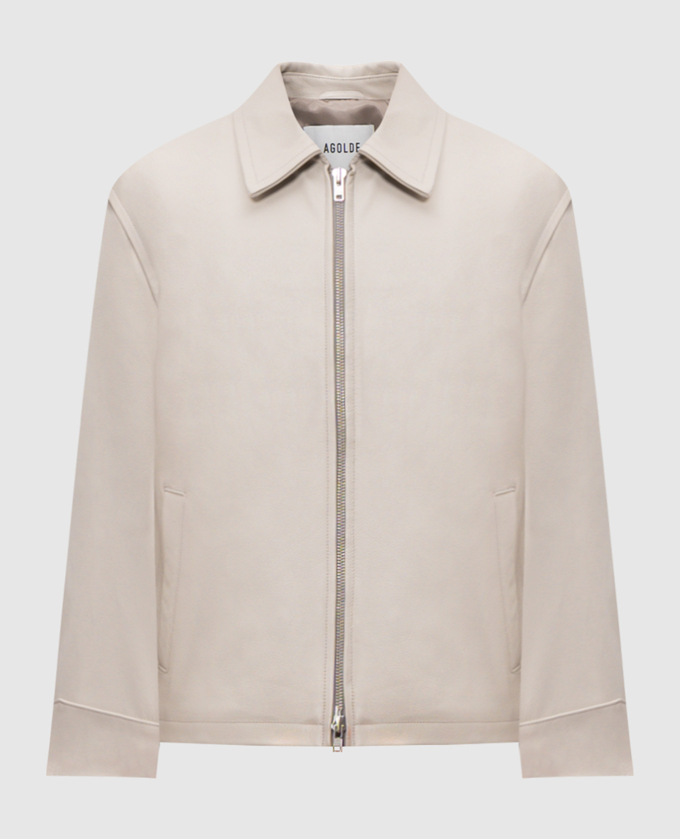 

Кожаная куртка Chadwick цвета айвори, Бежевый, Кожаные куртки