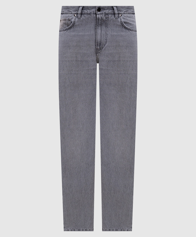 ISAIA Серые джинсы PND002DJ127
