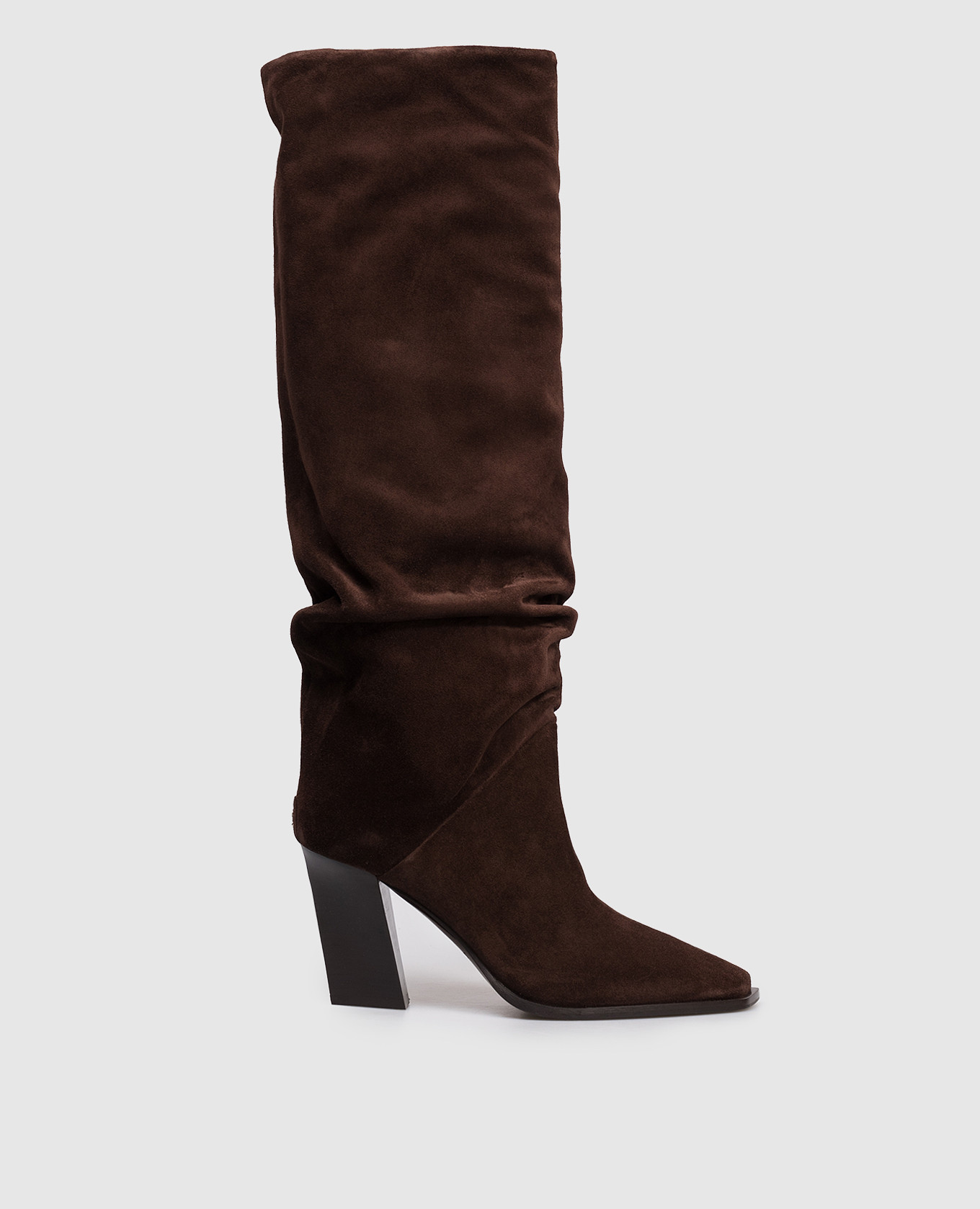 

Коричневые замшевые сапоги Hart, Коричневый, Сапоги