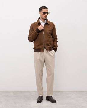 ISAIA Біла сорочка з бавовни IM10TCKM002