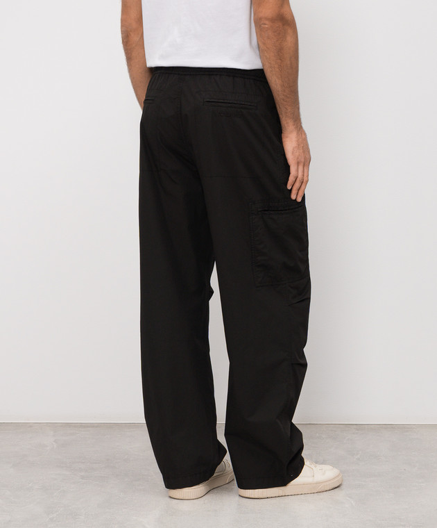 Iceberg Чорні штани-карго з поясом B1300032 зображення 4