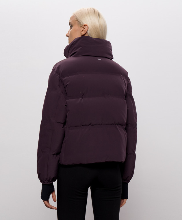 Herno Фиолетовая пуховая куртка PI002230D12590SZ изображение 4