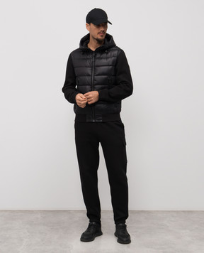 Mackage Чорна комбінована куртка Frank FRANKR
