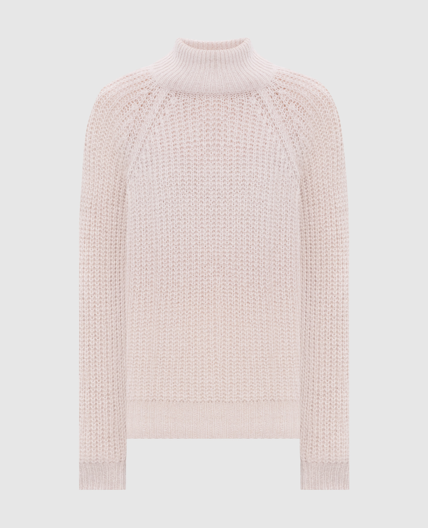 Бежевый свитер с шерстью альпаки