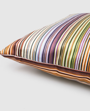 Missoni Home Декоративна пухово-пір'яна подушка Jenkins в смужку 1J4CU00759