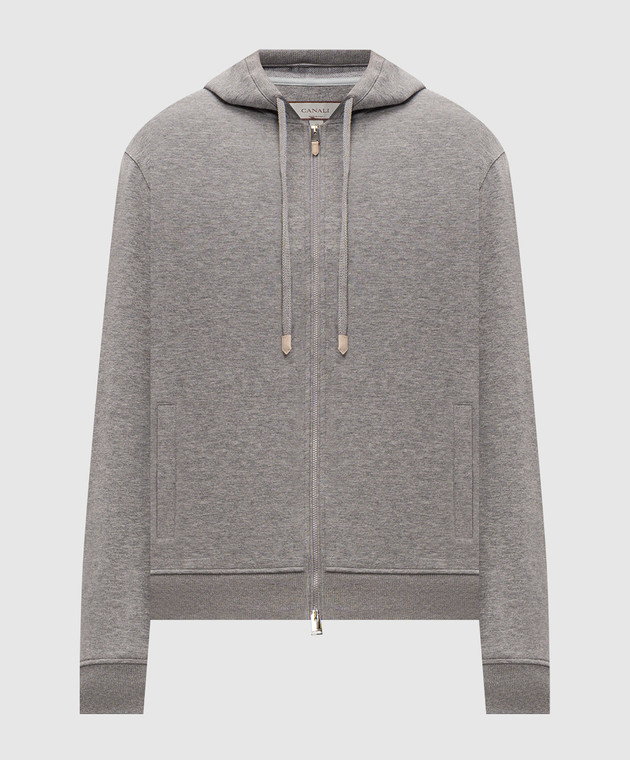 Canali Серая спортивная куртка MJ02454T0968