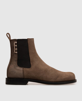 JW Anderson Коричневі замшеві челсі CT0002LA0319