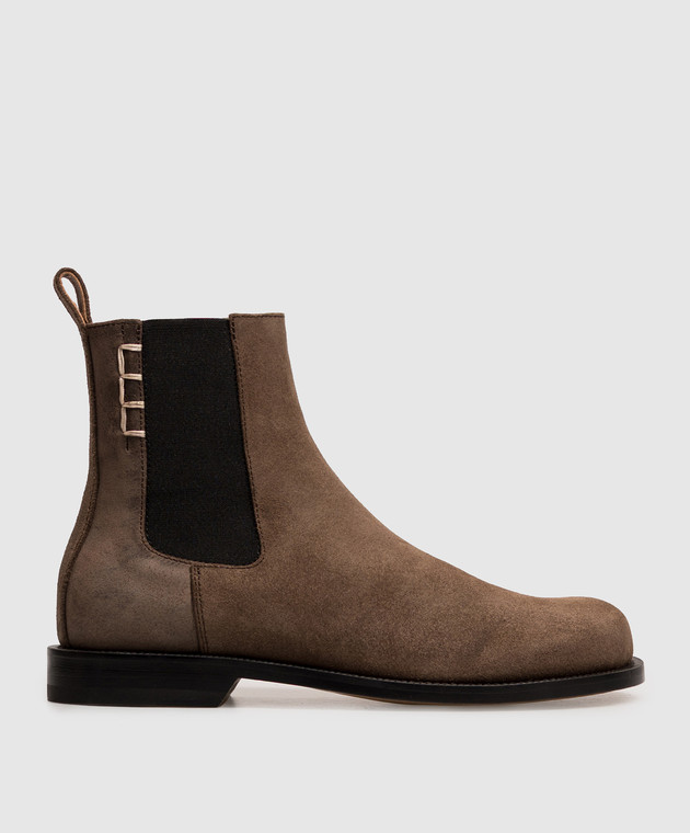 JW Anderson Коричневі замшеві челсі CT0002LA0319