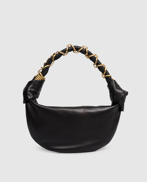 Saint Laurent Чорна шкіряна сумка-хобо AMALIA 862558AACX7