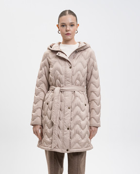 Woolrich Бежева пухова куртка Heritage CFWWOU2039FRUT2635