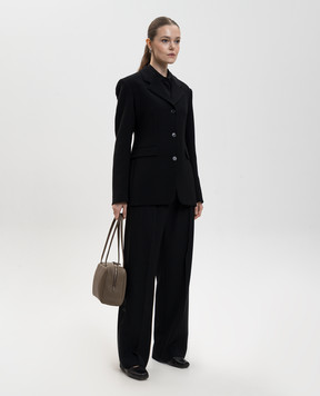 The Row Чорний жакет Fontana з вовни 10475W2893