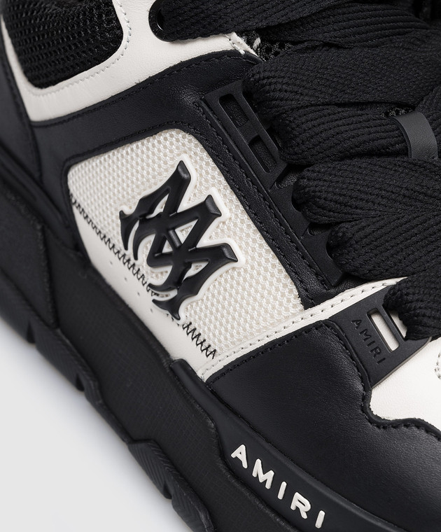 AMIRI Чорні комбіновані кросівки MA-1 AMSNSN1055 зображення 5