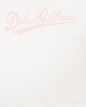 Dolce&Gabbana Детская белая футболка L5JTNKG7PWL26