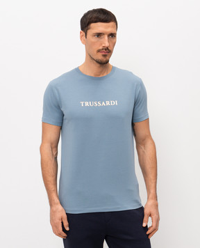 Trussardi Блакитна футболка G0498000106NMTS00J01