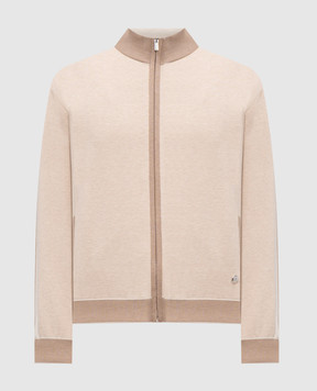 Bertolo Cashmere Бежевая спортивная куртка 902347001902