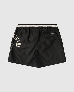 Dolce&Gabbana Детские черные шорты для плавания L4J850ON0CT812+