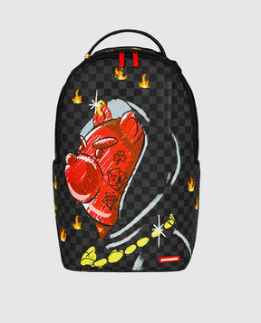 Sprayground Дитячий рюкзак DIABLO - FASTLANE 910B8690NSZ