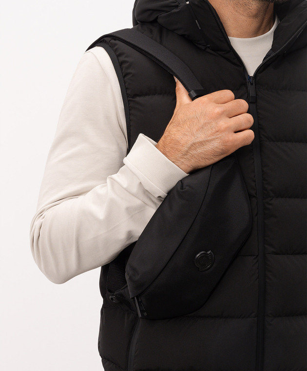 Moncler Черная поясная сумка Durance L209A5M00001M7755 изображение 2