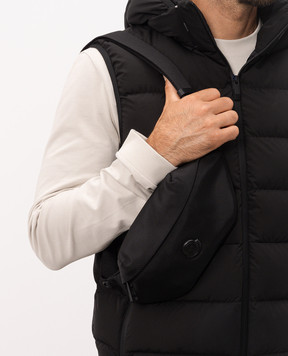 Moncler Чорна поясна сумка Durance L209A5M00001M7755