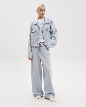 Maison Margiela MM6 Біла футболка з принтом S52GC0360M20185