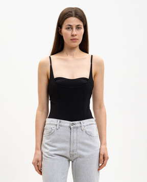 Dondup Чорне боді DC466OS0126DXXX