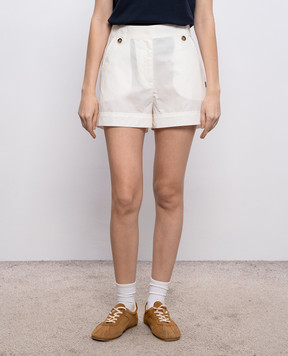 Woolrich Шорты цвета айвори из хлопка CFWWSH2001FRUT3944