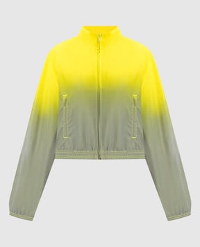 Alexander Wang Спортивная куртка с эффектом градиента 1WC1262709