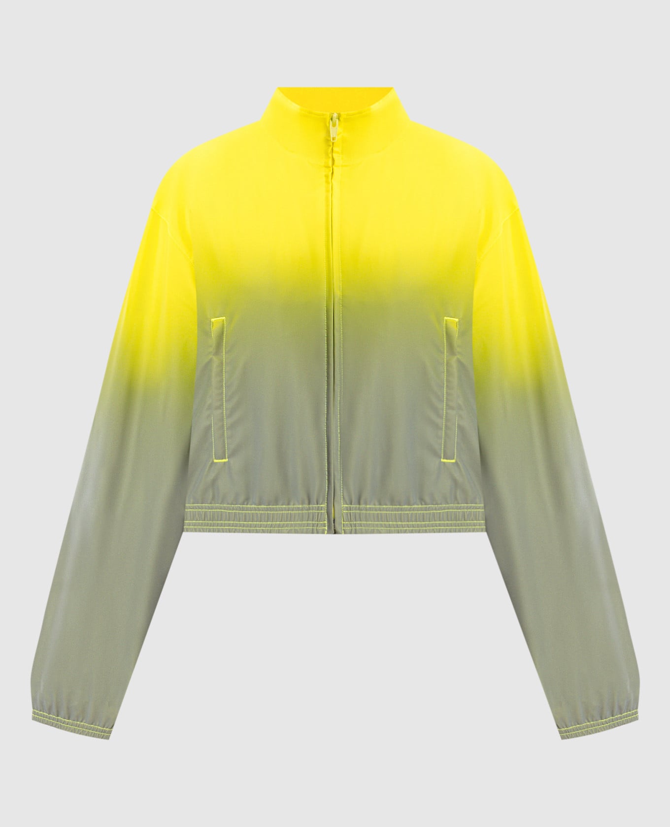 Спортивна куртка з ефектом градієнта