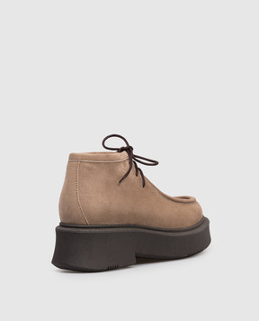 Babe Pay Pls Коричневые замшевые дезерты 402203ZA