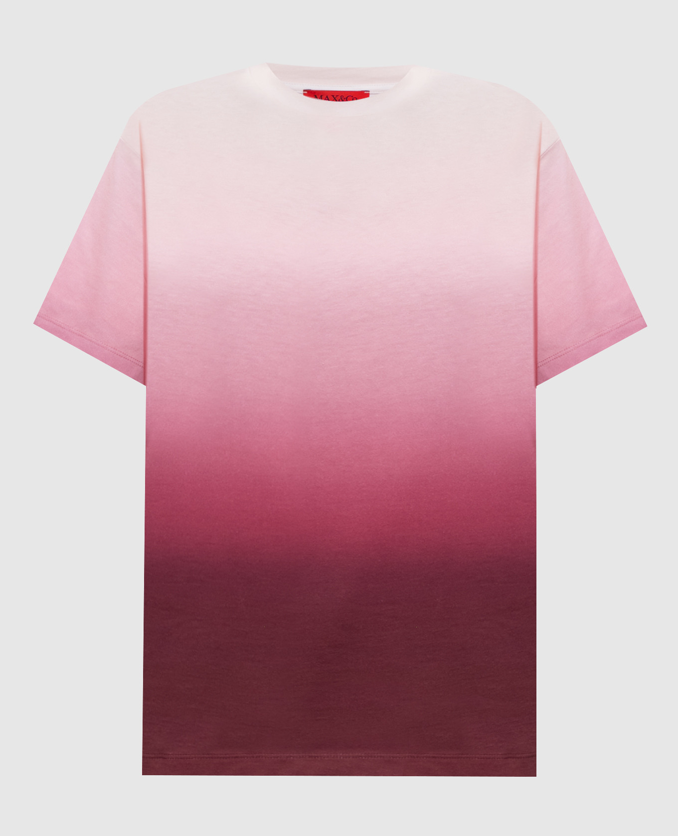 

Розовая футболка PARATA с эффектом деграде, Розовый, Футболки